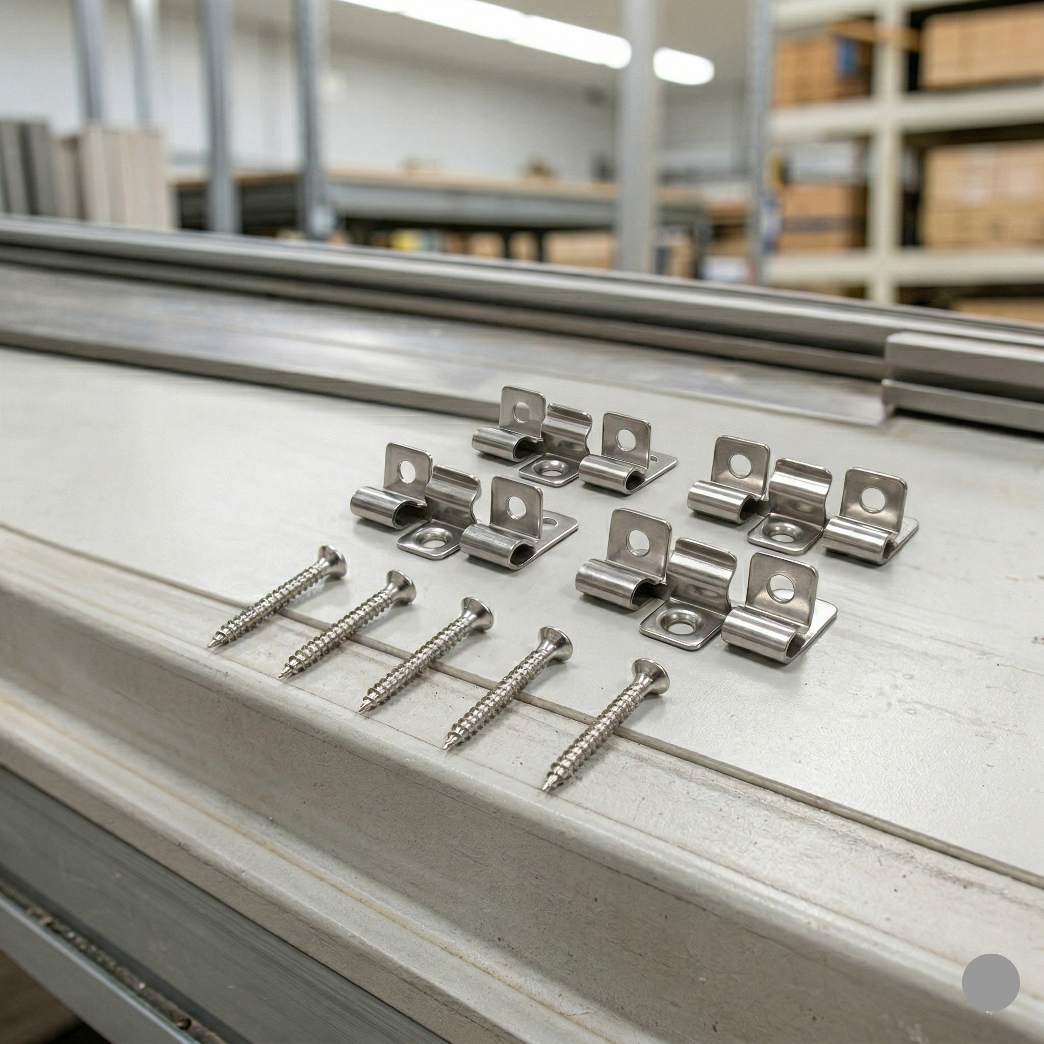 WPC Clips and Screws (100pcs each per Pack)