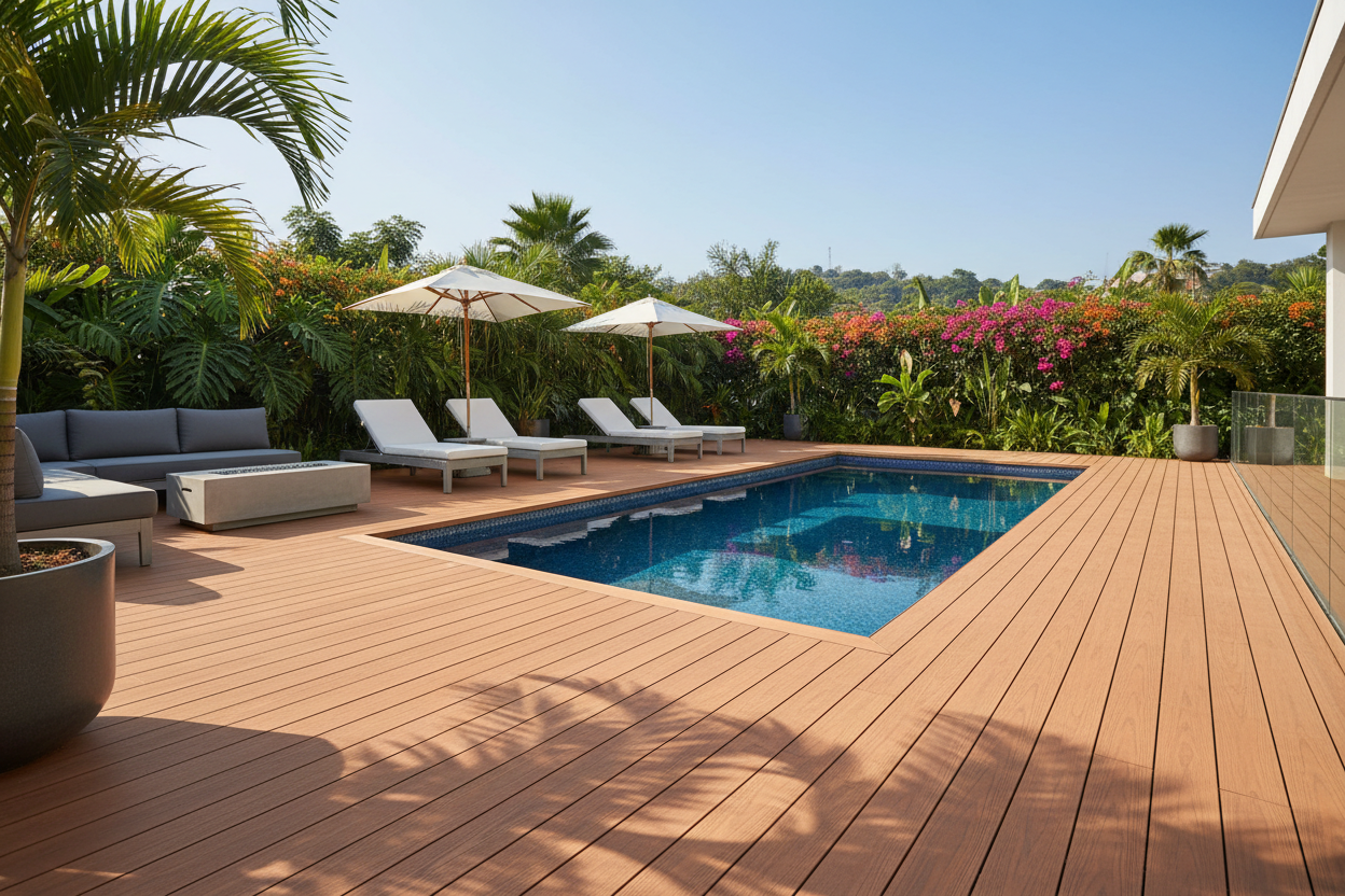 Premium WPC Outdoor Decking Lifestyle